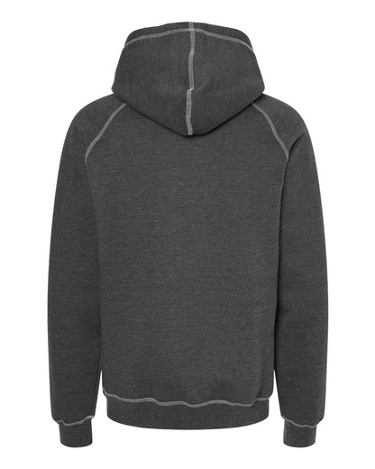 King Fashion Extra Heavy Hooded Pullover KP8011 #color_Charcoal Mix