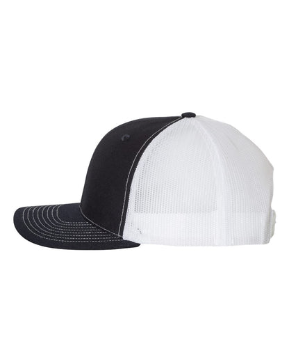 Richardson Snapback Trucker Cap 112 #color_Navy/ White