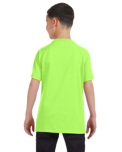 Gildan Youth Heavy Cotton™ T-Shirt G500B #color_NEON GREEN