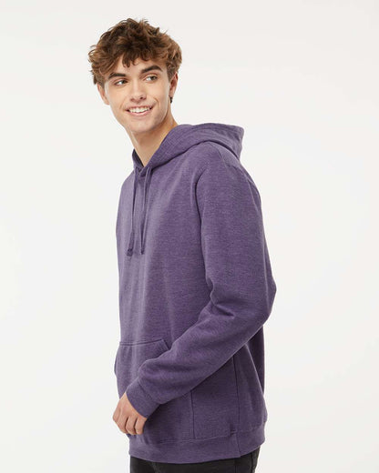 M&O Unisex Pullover Hoodie 3320 #colormdl_Heather Purple