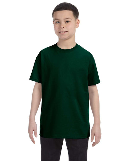 Gildan Youth Heavy Cotton™ T-Shirt G500B #color_FOREST GREEN