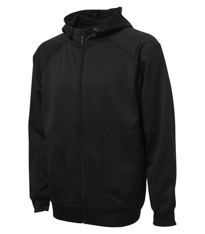 Atc PTech Fleece Hooded Jkt F221 #color_Black