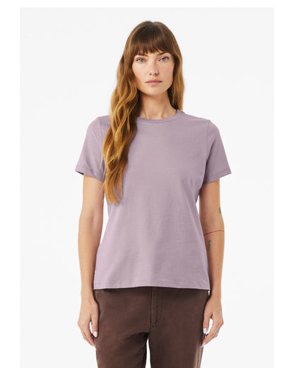BELLA + CANVAS Ladies' Relaxed Jersey Short-Sleeve T-Shirt B6400 #color_LIGHT VIOLET