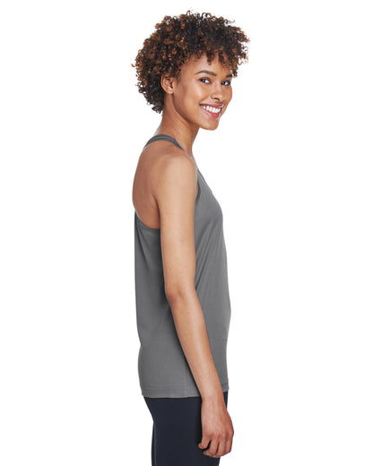Team 365 Ladies' Zone Performance Racerback Tank TT11WRC #color_SPORT GRAPHITE