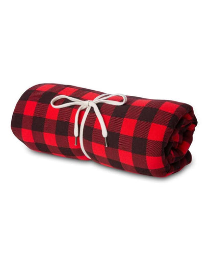 Independent Trading Co. Special Blend Blanket INDBKTSB #color_Red Buffalo Plaid