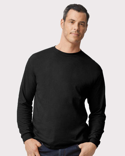 Gildan DryBlend® 50/50 Long Sleeve T-Shirt 8400 #colormdl_Black