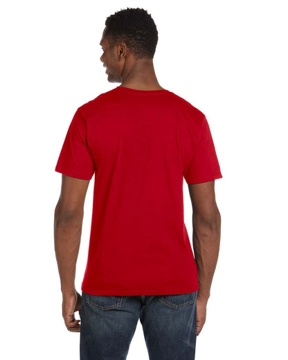 Gildan Adult Softstyle® V-Neck T-Shirt G64V #color_CHERRY RED