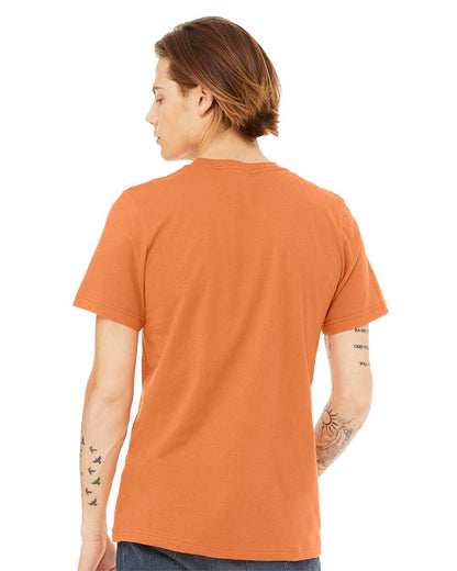 BELLA + CANVAS Jersey Tee 3001 #colormdl_Burnt Orange