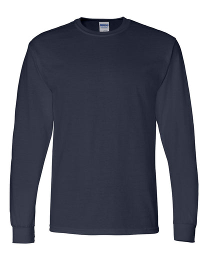 Gildan DryBlend® 50/50 Long Sleeve T-Shirt 8400 #color_Navy