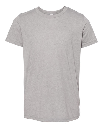 BELLA + CANVAS Youth Triblend Tee 3413Y #color_Athletic Grey Triblend