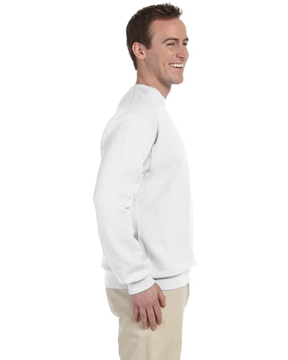 JERZEES Adult NuBlend® Fleece Crew 562 #color_WHITE