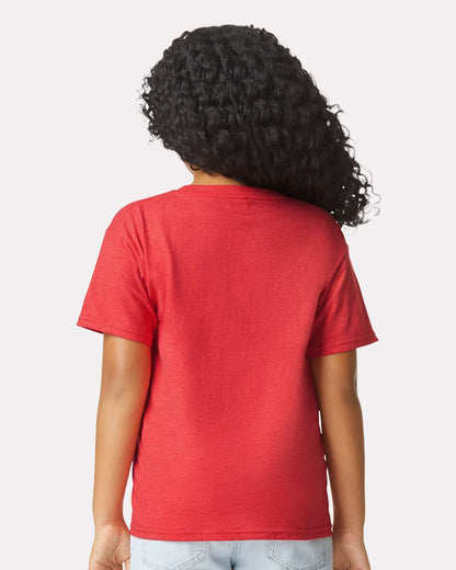 Gildan Softstyle® Youth CVC T-Shirt 67000B #colormdl_Red Mist