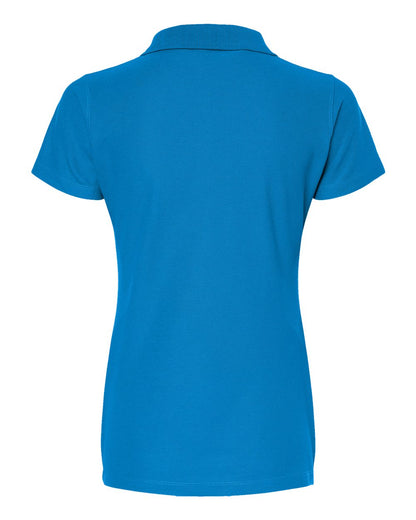 M&O Women's Soft Touch Polo 7007 #color_Bright Turquoise