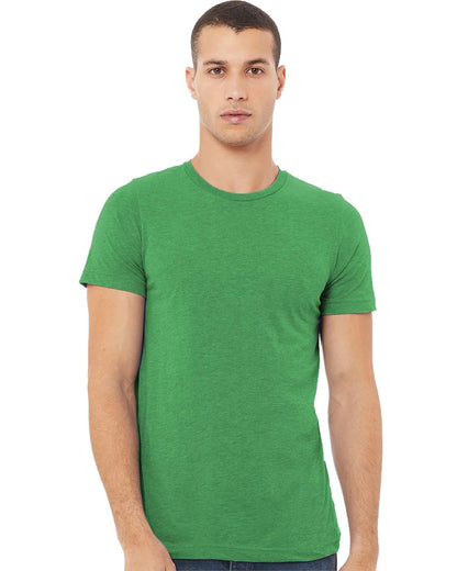 BELLA + CANVAS Triblend Tee 3413 #colormdl_Green Triblend