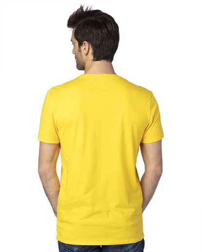 Threadfast Unisex Ultimate CVC T-Shirt 100A #color_BRIGHT YELLOW