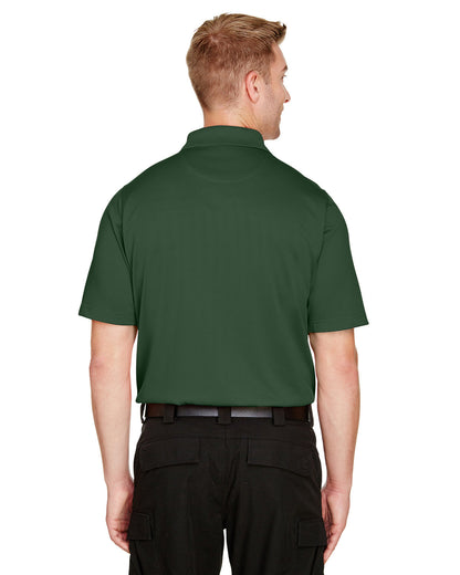 Harriton Men's Advantage Snag Protection Plus Polo M348 #color_DARK GREEN