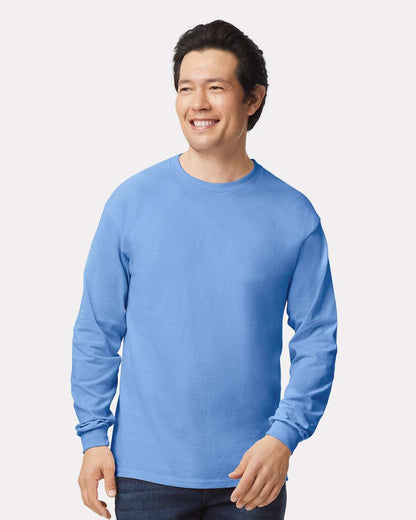 Gildan Ultra Cotton® Long Sleeve T-Shirt 2400 #colormdl_Carolina Blue