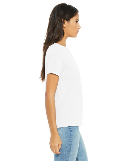 BELLA + CANVAS Ladies' Relaxed Jersey Short-Sleeve T-Shirt B6400 #color_WHITE