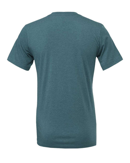 BELLA + CANVAS CVC Jersey Tee 3001CVC #color_Heather Deep Teal