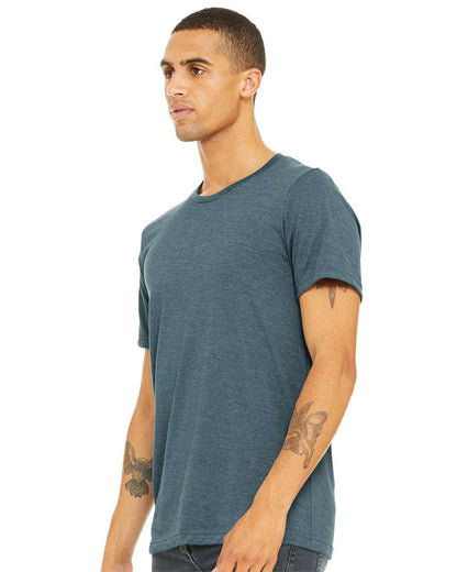 BELLA + CANVAS Triblend Tee 3413 #colormdl_Steel Blue Triblend