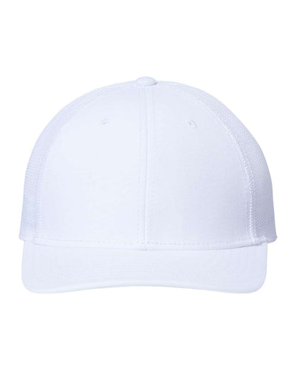 Atlantis Headwear Sustainable Recy Three Trucker Cap RETH #color_White/ White