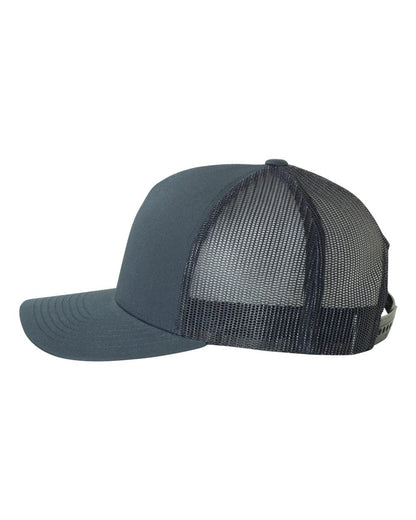 YP Classics Five-Panel Retro Trucker Cap 6506 #color_Navy