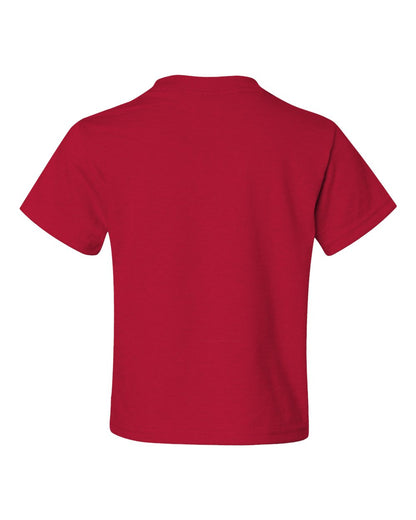 JERZEES Dri-Power® Youth 50/50 T-Shirt 29BR #color_True Red