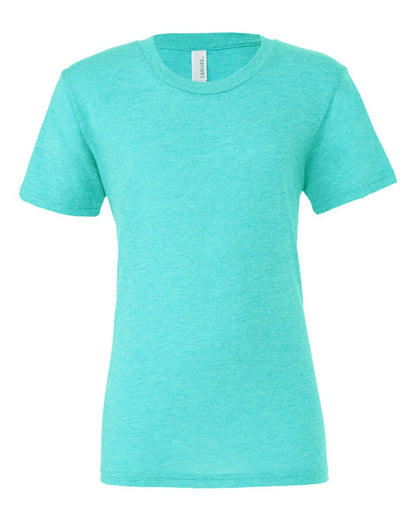 BELLA + CANVAS Triblend Tee 3413 #color_Sea Green Triblend