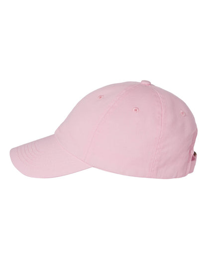 Valucap Adult Bio-Washed Classic Dad Hat VC300A #color_Light Pink