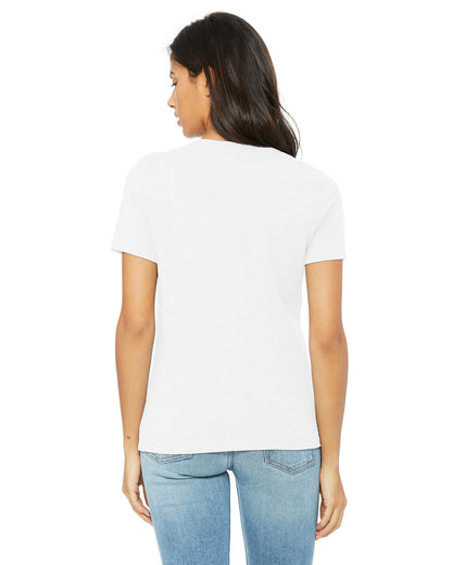 BELLA + CANVAS Ladies' Relaxed Jersey Short-Sleeve T-Shirt B6400 #color_WHITE