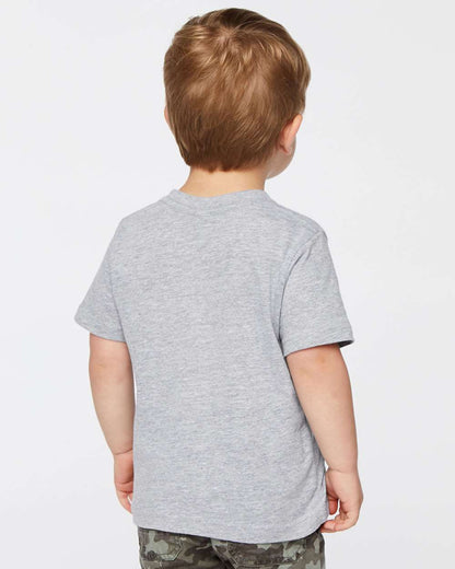 Rabbit Skins Toddler Fine Jersey Tee 3321 #colormdl_Heather