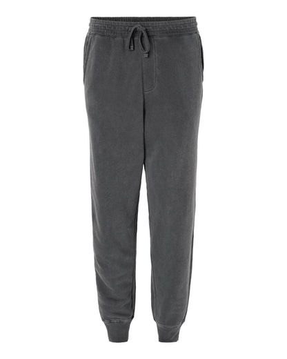 Independent Trading Co. Pigment-Dyed Fleece Pants PRM50PTPD #color_Pigment Black