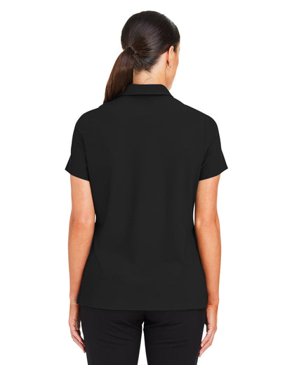 Devon & Jones CrownLux Performance® Ladies' Windsor Welded Polo DG110W #color_BLACK