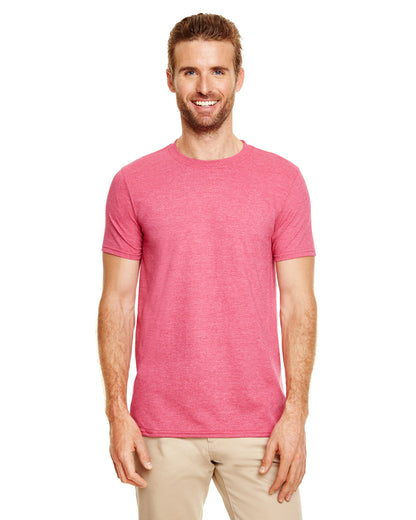 Gildan Adult Softstyle® T-Shirt G640 #color_HEATHER CARDINAL