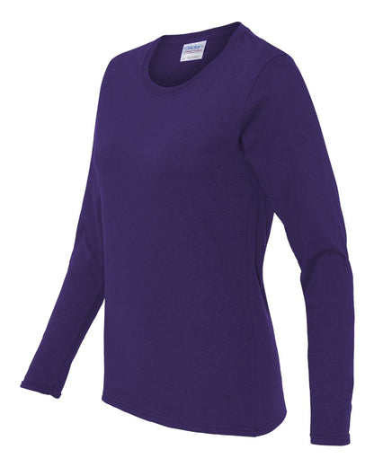 Gildan Heavy Cotton™ Women’s Long Sleeve T-Shirt 5400L #color_Purple