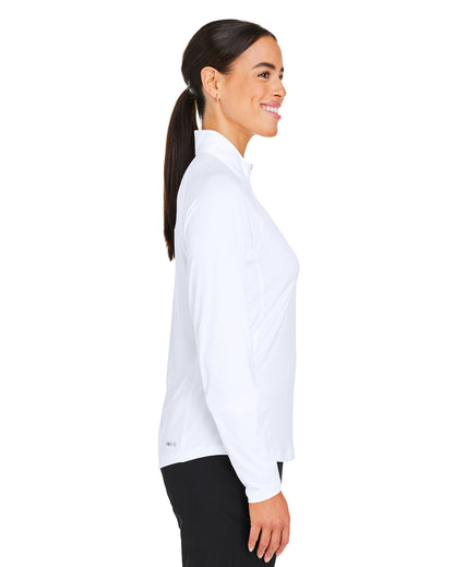 Puma Golf Ladies' You-V Quarter-Zip 625902 #color_WHITE GLOW