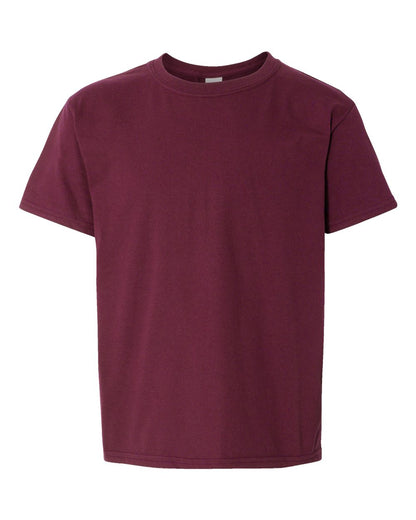 Gildan Softstyle® Youth T-Shirt 64000B #color_Maroon