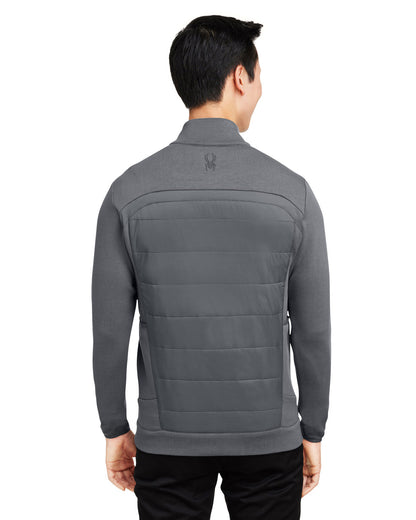 Spyder Men's Impact Full-Zip Jacket S17977 #color_POLAR