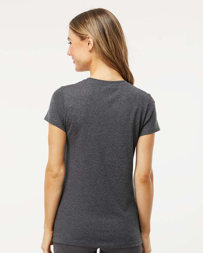 M&O Women's Gold Soft Touch T-Shirt 4810 #colormdl_Dark Heather