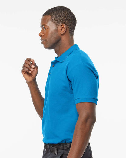 M&O Ring-Spun Piqué Polo 7002 #colormdl_Turquoise