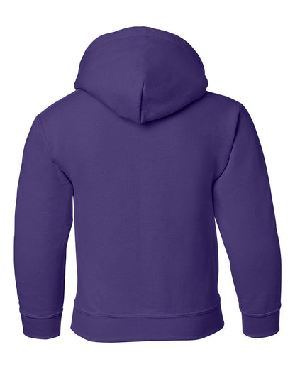 Gildan Heavy Blend™ Youth Hooded Sweatshirt 18500B #color_Purple