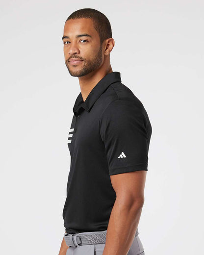 Adidas 3-Stripes Chest Polo A324 #colormdl_Black/ White