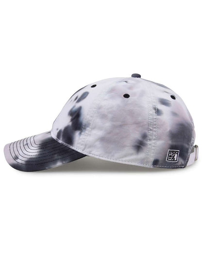 The Game Tie-Dyed Twill Cap GB482 #color_Greyscale