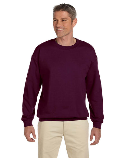 Gildan Adult Heavy Blend™ Fleece Crew G180 #color_MAROON