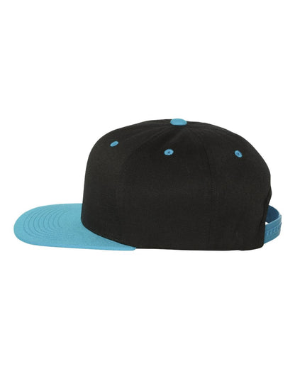 Flexfit 110® Snapback Cap 110F #color_Black/ Teal