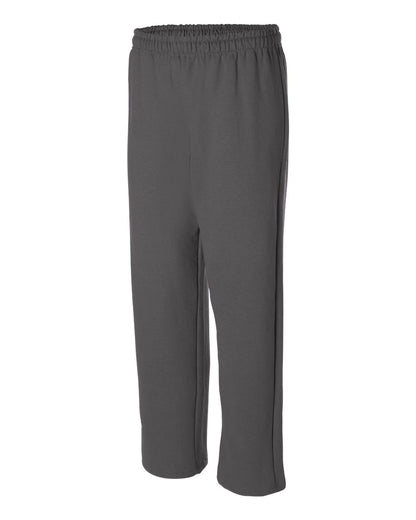 Gildan Heavy Blend™ Open-Bottom Sweatpants 18400 #color_Charcoal