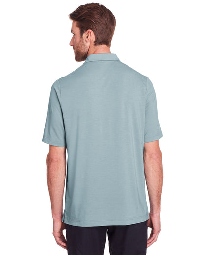 North End Men's Jaq Snap-Up Stretch Performance Polo NE100 #color_OPAL BLUE