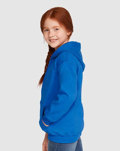 Gildan Heavy Blend™ Youth Full-Zip Hooded Sweatshirt 18600B #colormdl_Royal