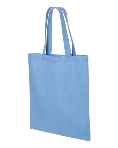 Q-Tees Economical Tote QTB #color_Carolina Blue