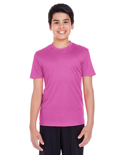 Team 365 Youth Zone Performance T-Shirt TT11Y #color_SP CHARITY PINK